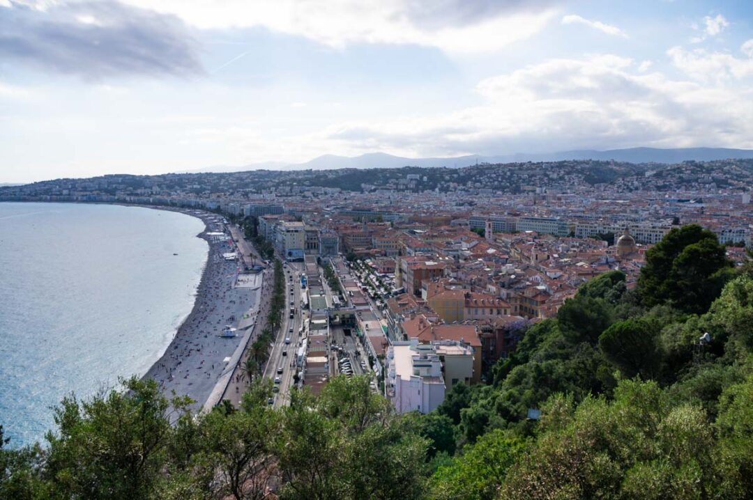 panorama sur la ville de Nice