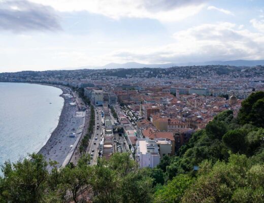 panorama sur la ville de Nice