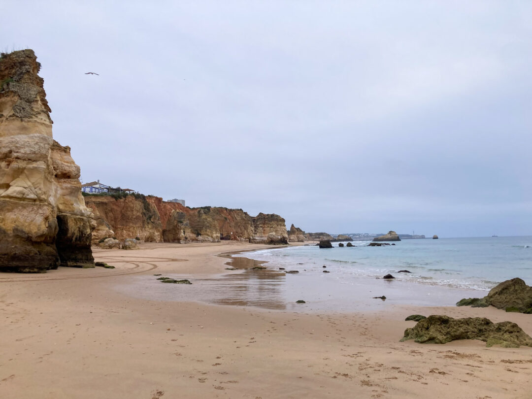 praia dos tres castelos à Portimao