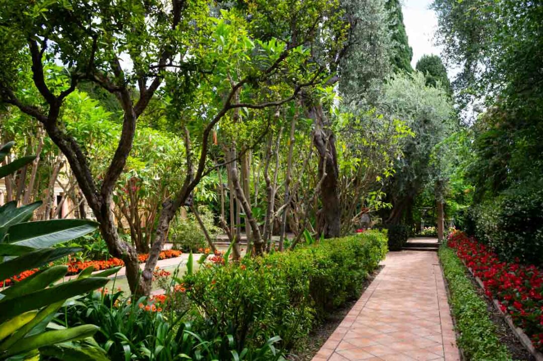 visite des jardins de la Villa Ephrussi de Rotschild