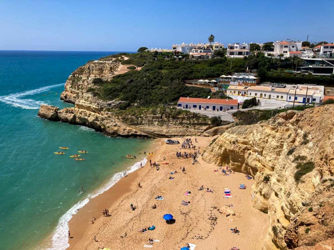 les paysages de l'Algarve au Sud du Portugal