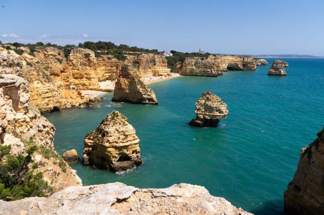 la cote de l'Algarve