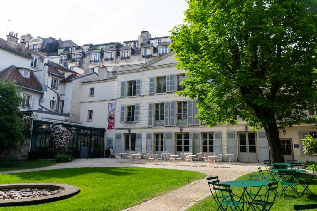 Jardin du Musée Montmartre à Paris