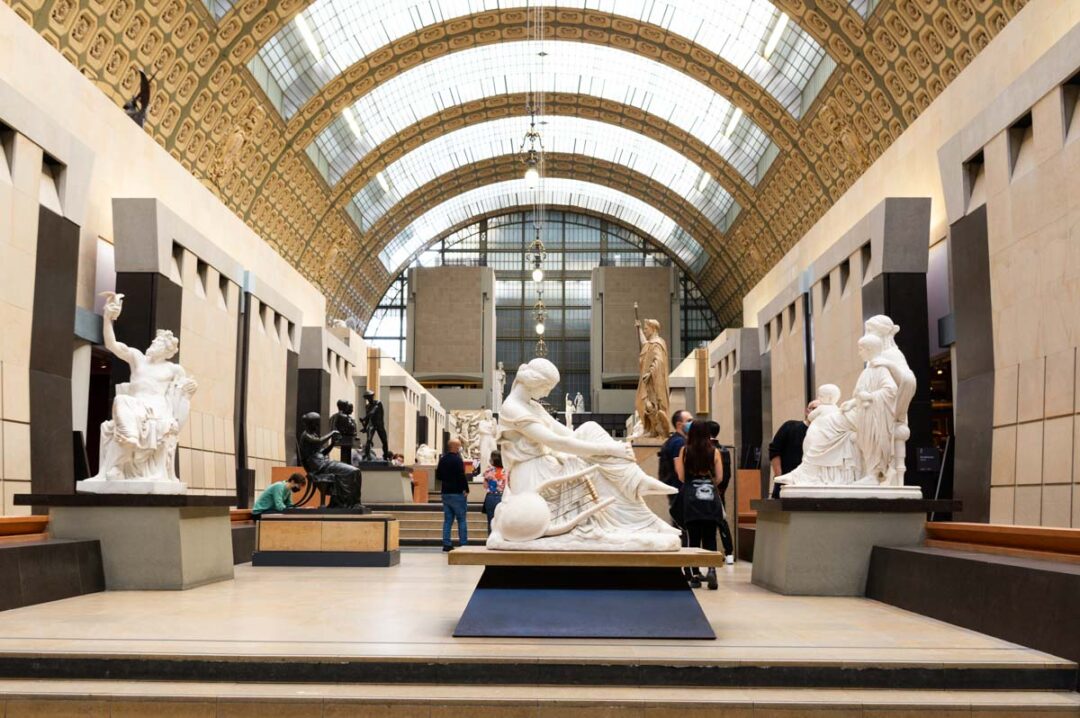 la galerie de Sculptures du Musée d'Orsay