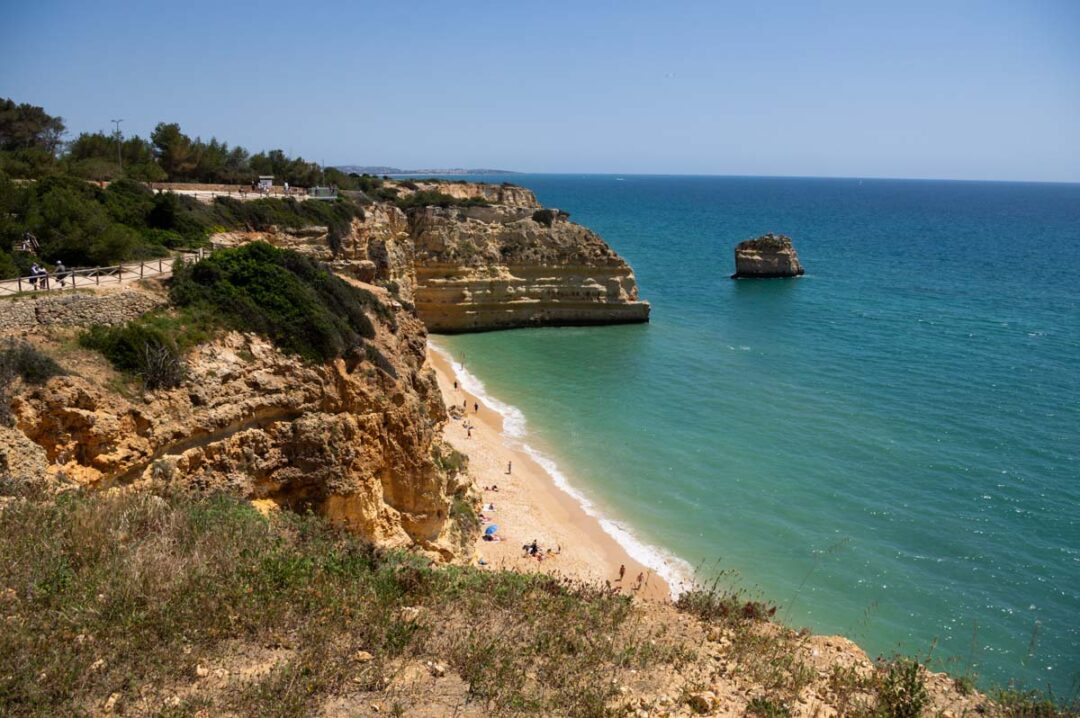 praia marinha au Portugal