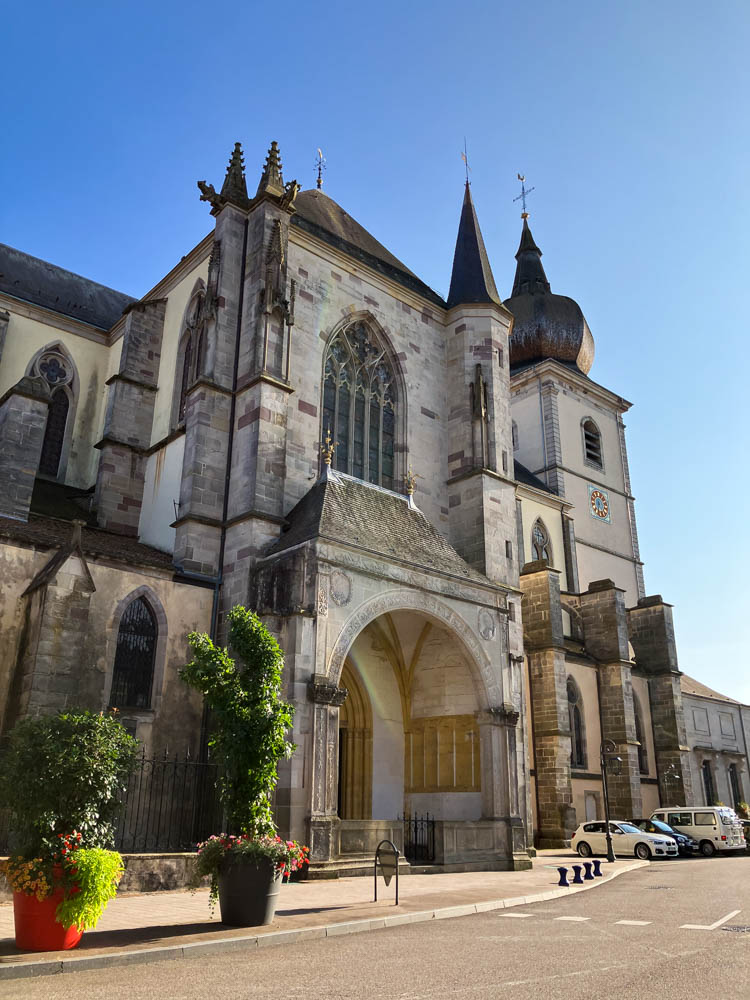 l'abbaye de Remiremont