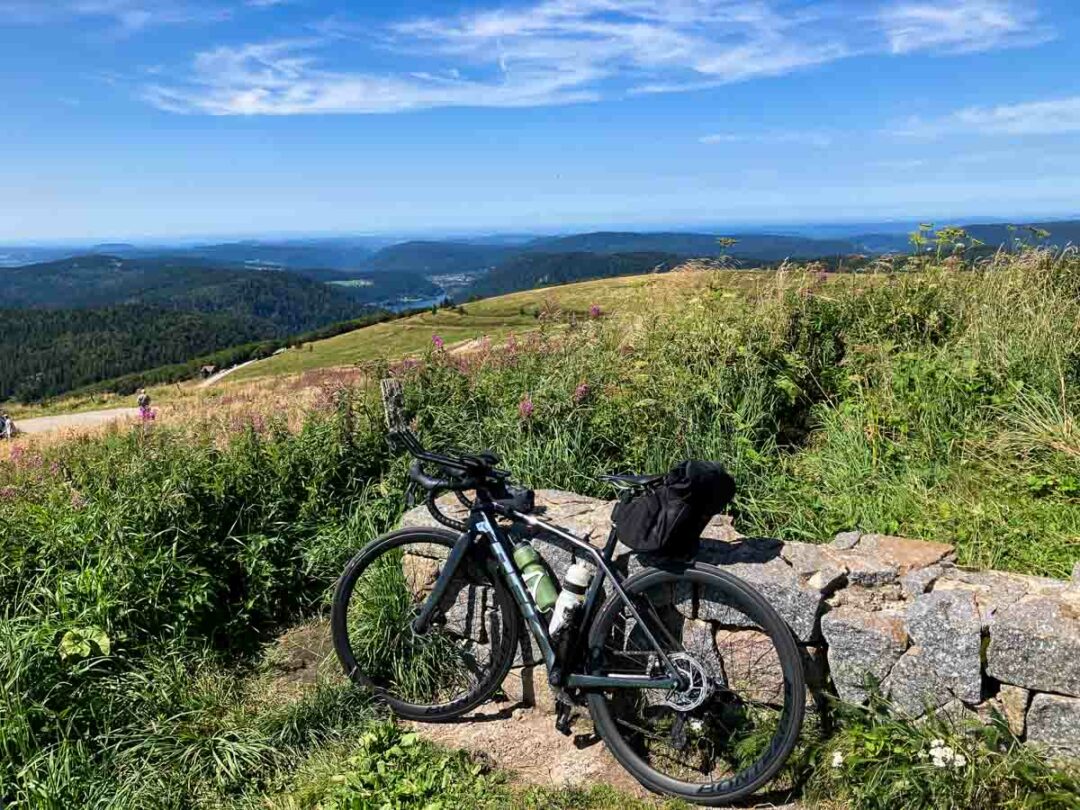 velo de route dans les Vosges