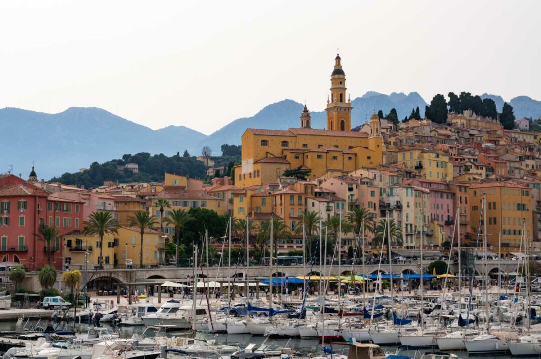 panorama sur Menton