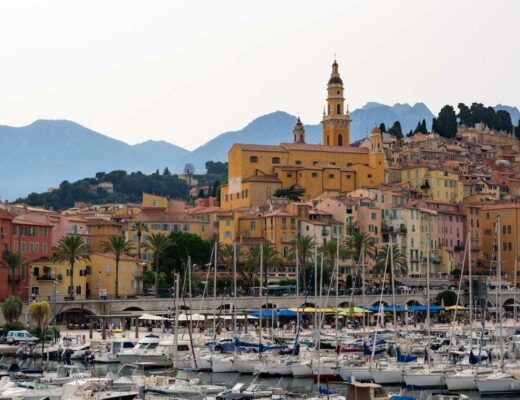 panorama sur Menton