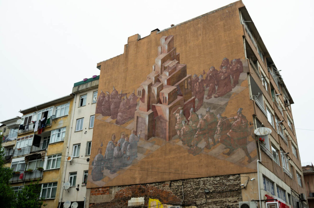 Balade street art à Kadijoy - Istanbul