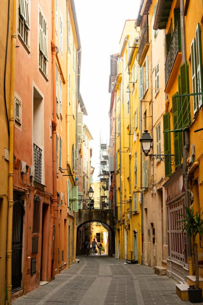 les ruelles du Vieux Menton