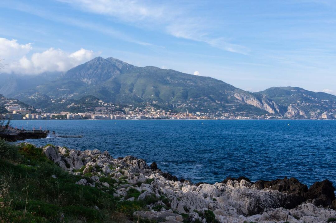 promenade le Corbusier et la vue sur Monaco