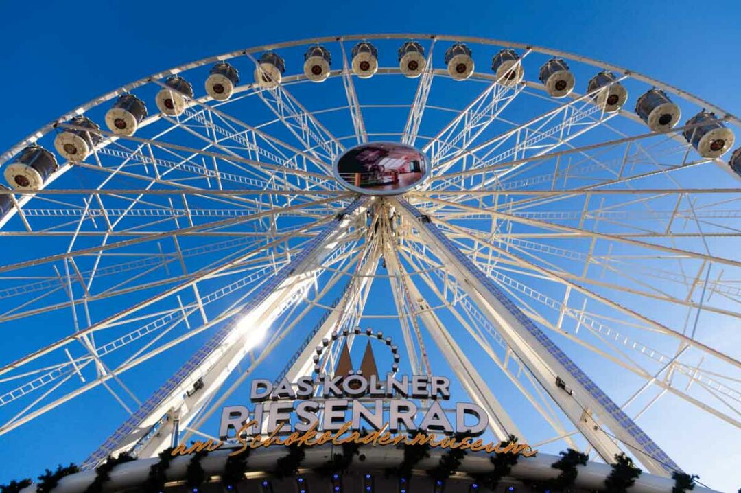 la grande roue du Marché de Noël de Cologne