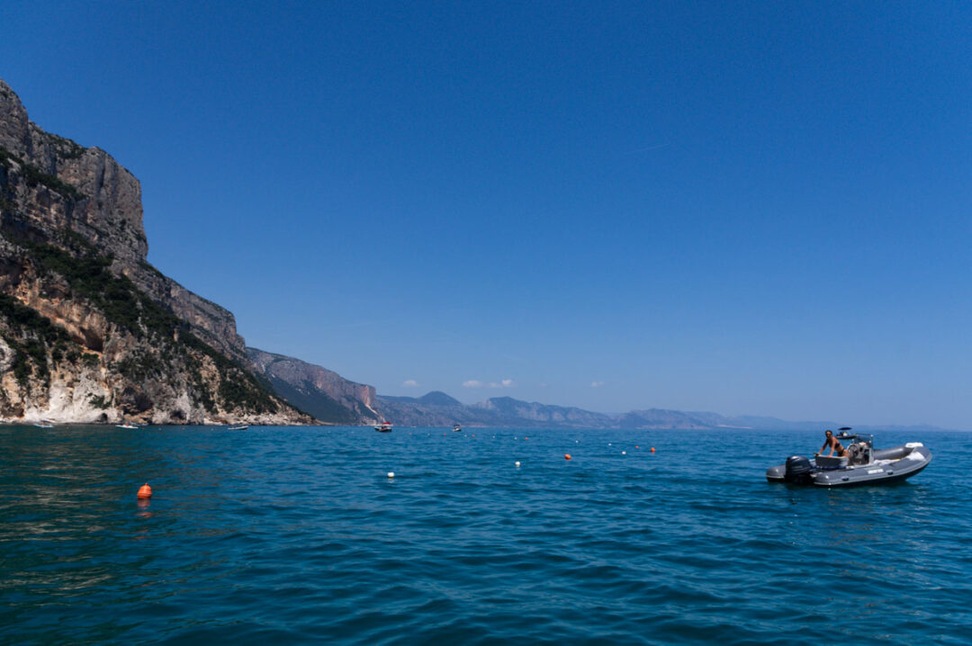 excursion en bateau dans le golfe d'Orosei