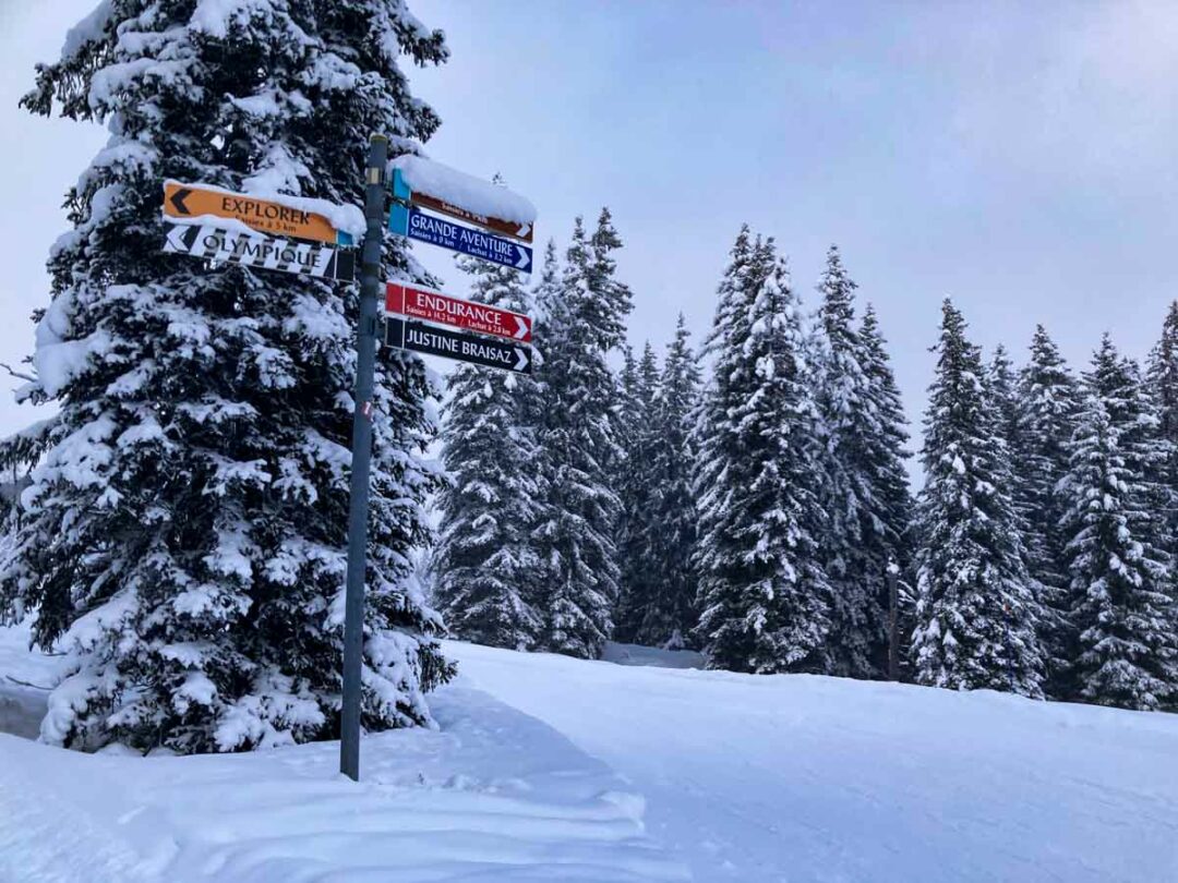 le domaine nordique des Saisies