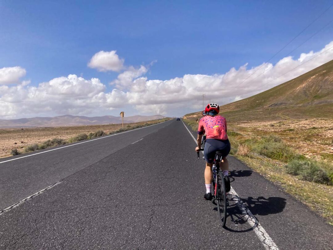 faire du vélo de route à Fuerteventura