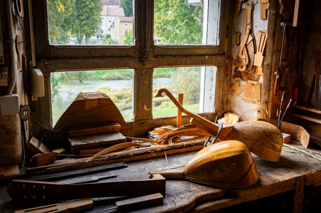 Visite de l'Atelier Gérome à Mirecourt