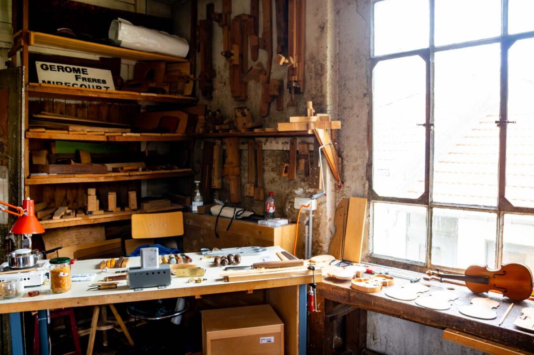 Visite de l'Atelier Gérome à Mirecourt