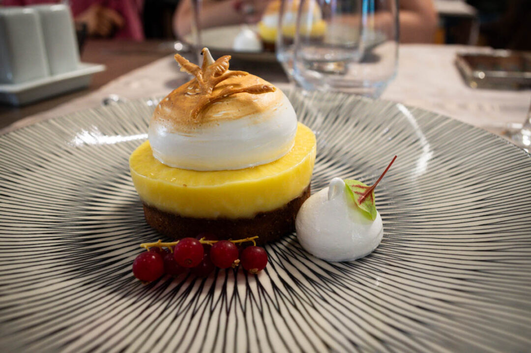 tarte au citron - restaurant la Marmite à Greux