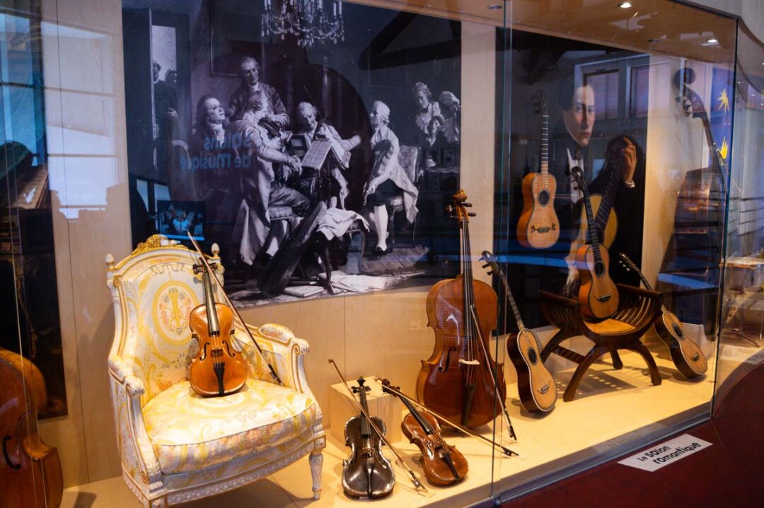 le musée de la lutherie à Mirecourt