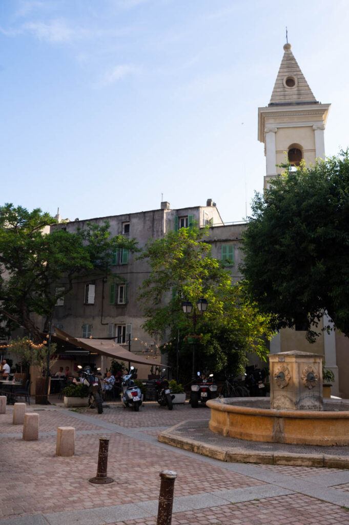 le village de Saint Florent en Corse