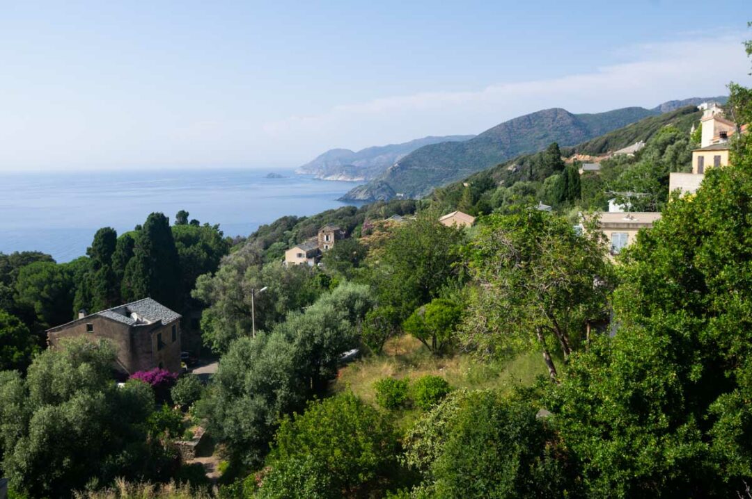 village de Pino en Corse