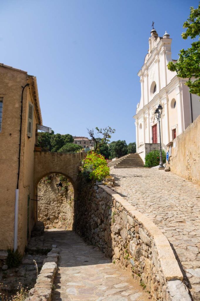 le village de Corbara en Balagne