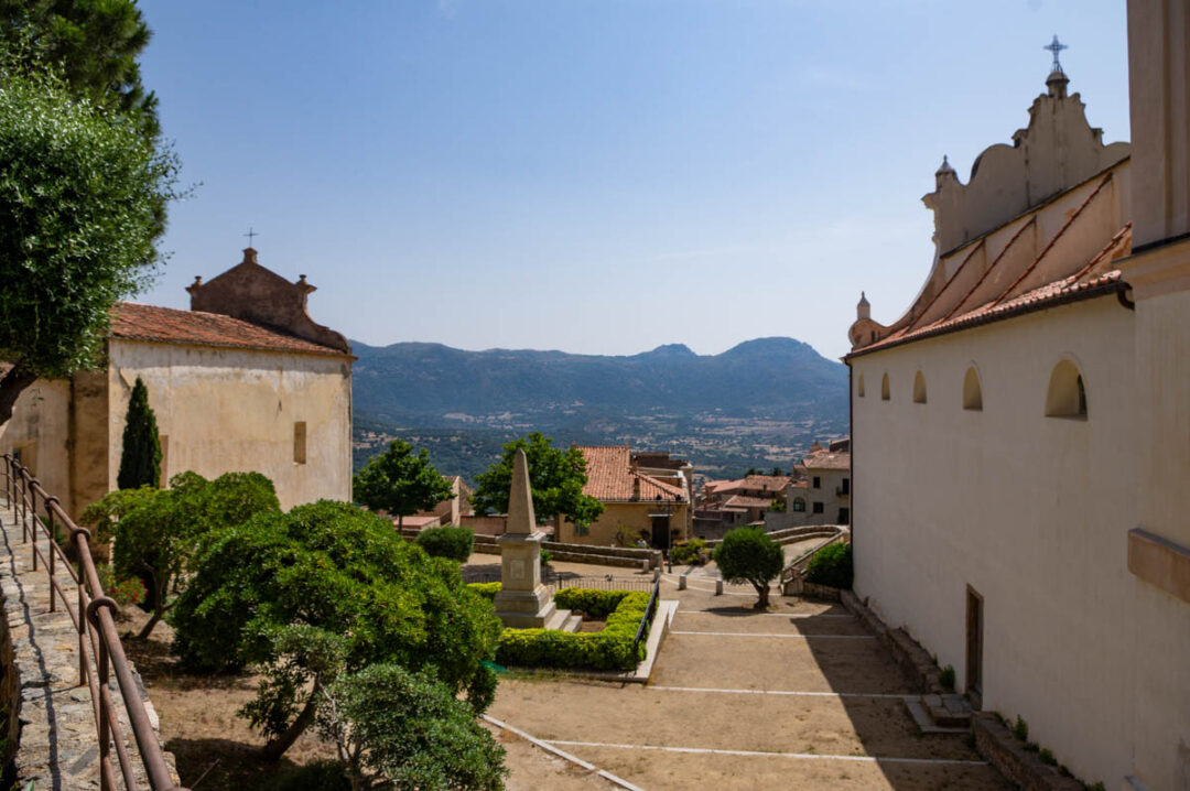 le village de Corbara en Balagne
