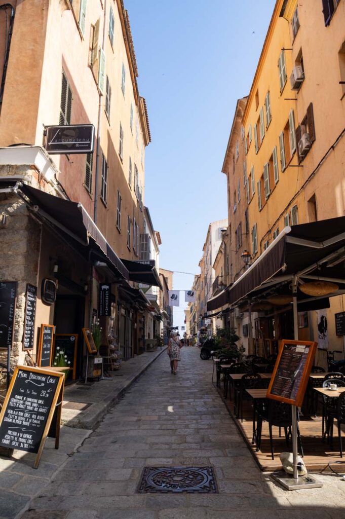 centre historique de l'île Rousse