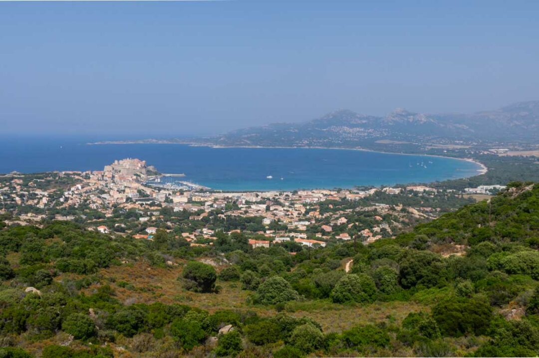 Panorama sur le Golfe de Calvi