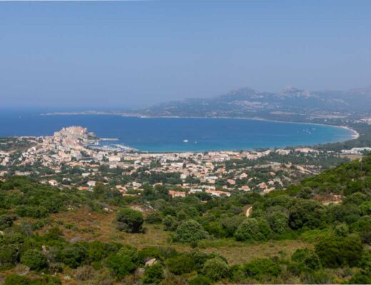 Panorama sur le Golfe de Calvi