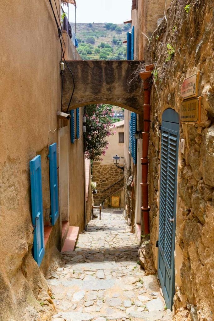les ruelles du village de Pigna en Balagne