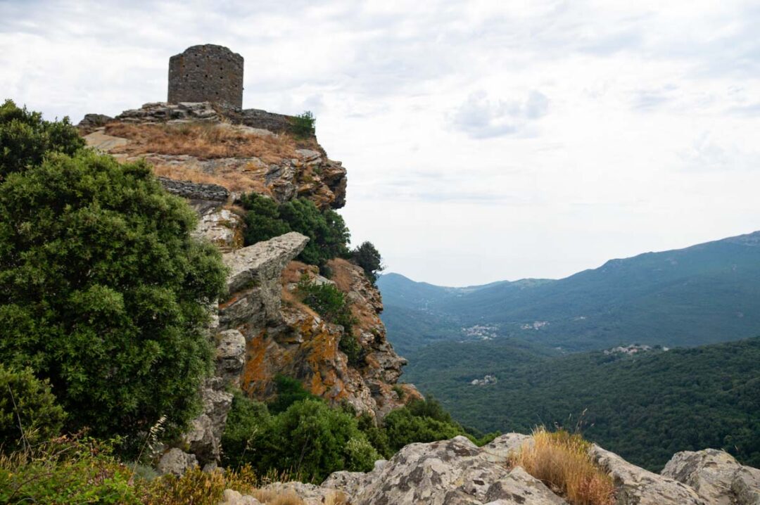 la Tour de Seneque sur le Cap Corse