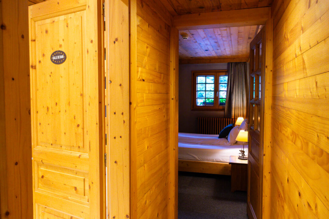 Chambre inspiration chalet de montagne - Hotel Le Collet dans les Hautes Vosges
