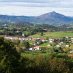 panorama sur Ainhoa et la Rhune