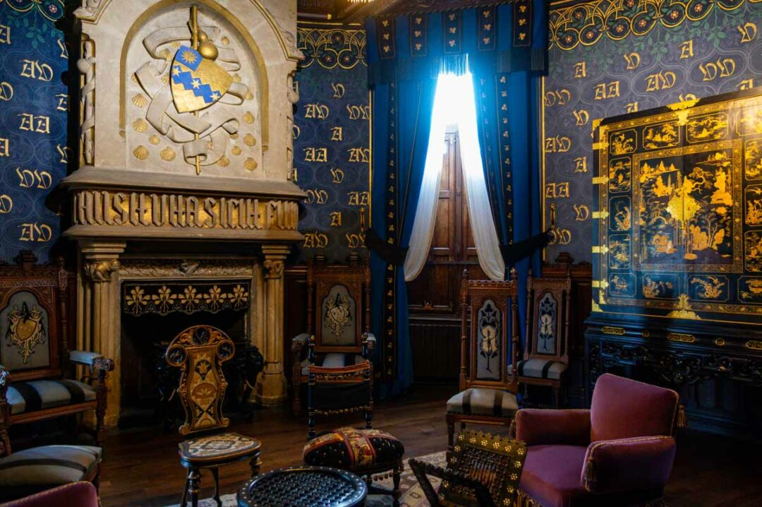 Salon du Château d'Abbadia