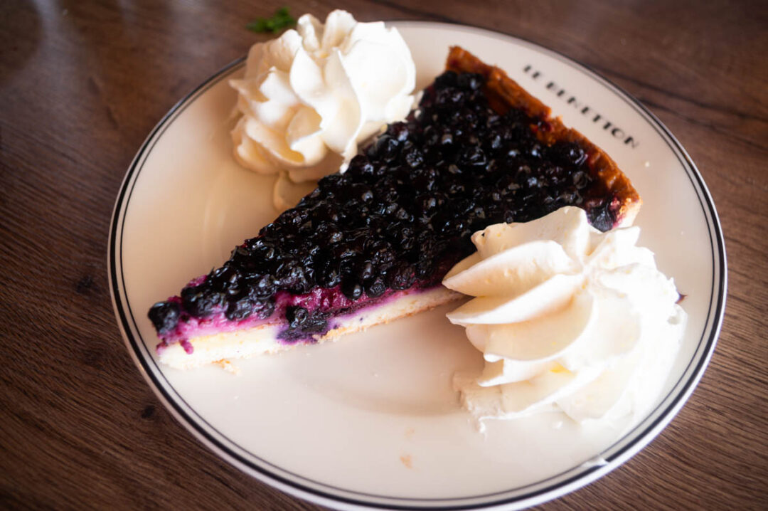 Tartes aux Myrtilles - Restaurant Le Benetton aux Saisies