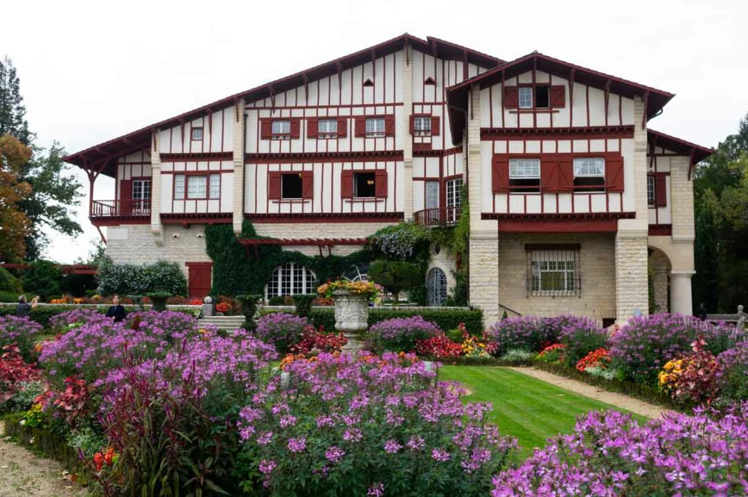 la villa Arnaga à Cambo-les-Bains