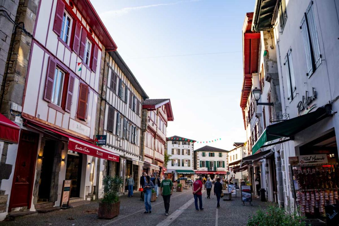 Rue principale d'Espelette