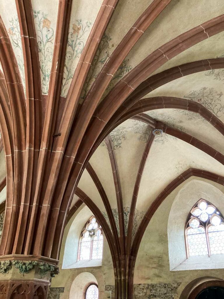 detail de la voute de la salle capitulaire - Kloster Eberbach