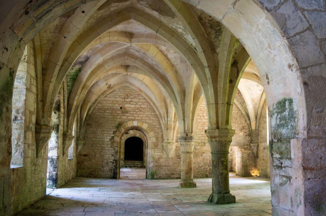 Abbaye de Fontenay - Salle Capitulaire
