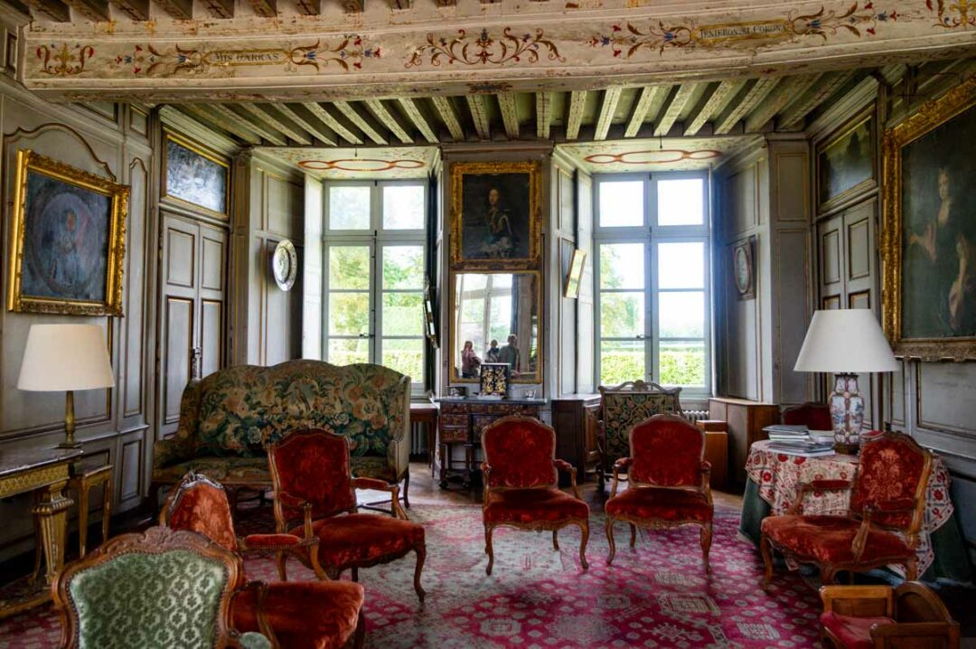 Salon - Château d'Epoisses