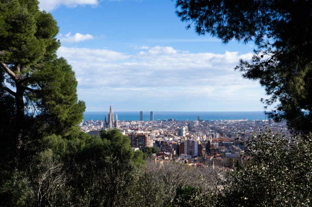 Panorama sur Barcelone 