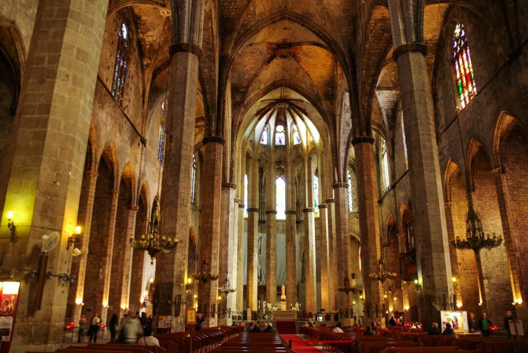 Basilique Santa Maria del Mar à Barcelone