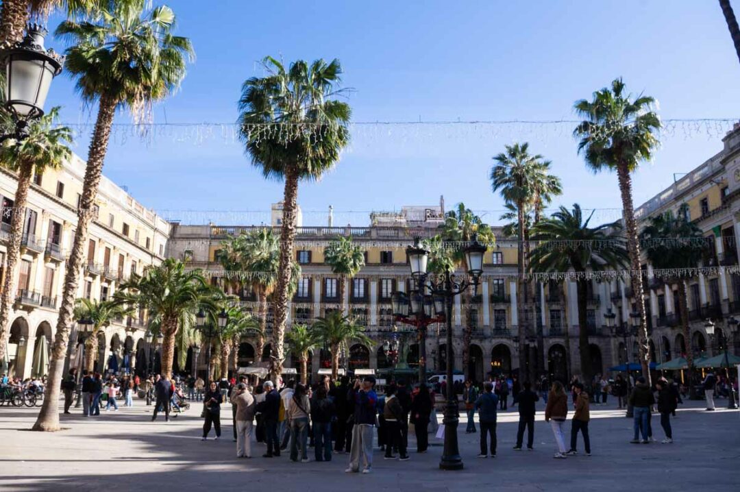 placa Real près de la Rambla