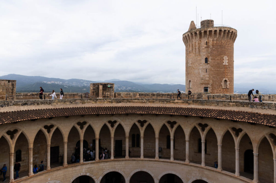 Le Château de Bellver à Majorque
