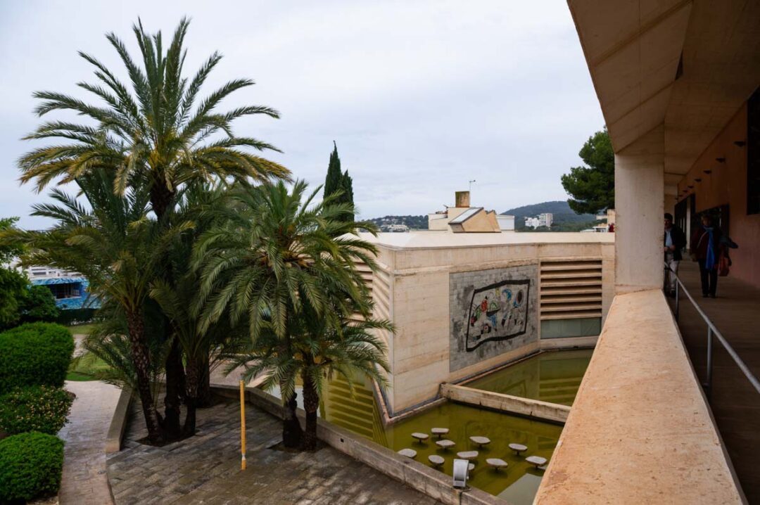 la Fondation Pilar et Juan Miro à Majorque