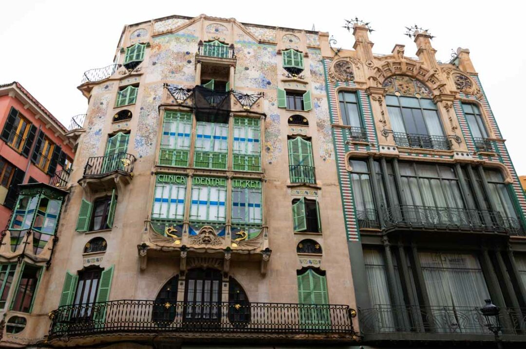 Immeuble moderniste à Palma de Majorque