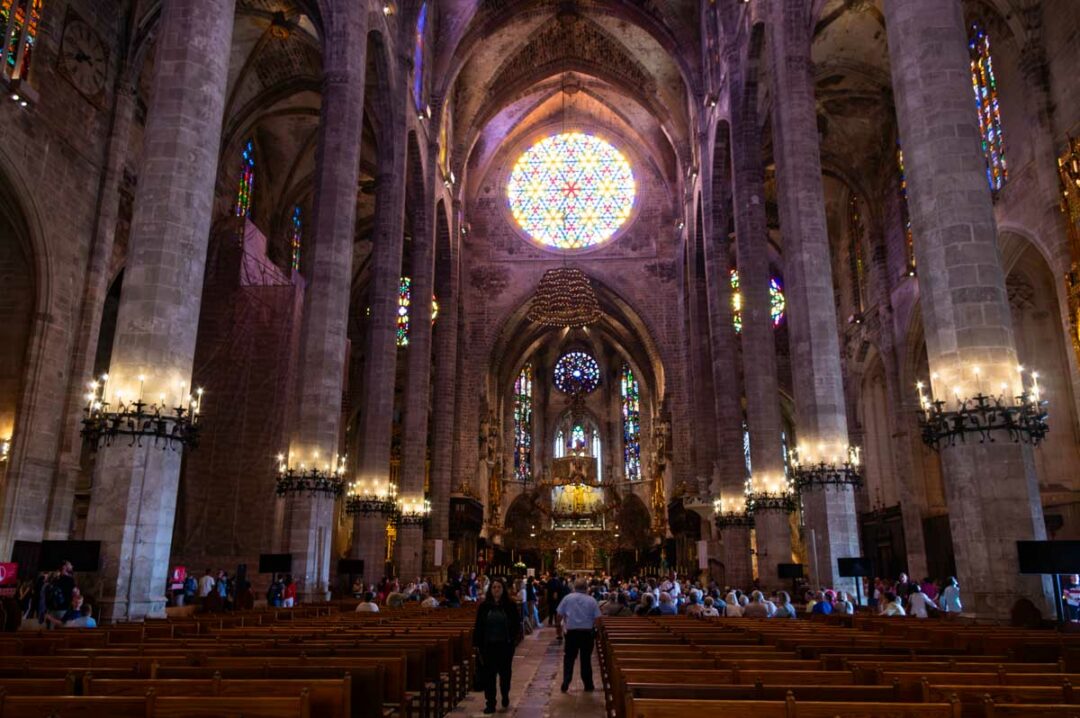Nef de la Cathédrale de Palma de Majorque