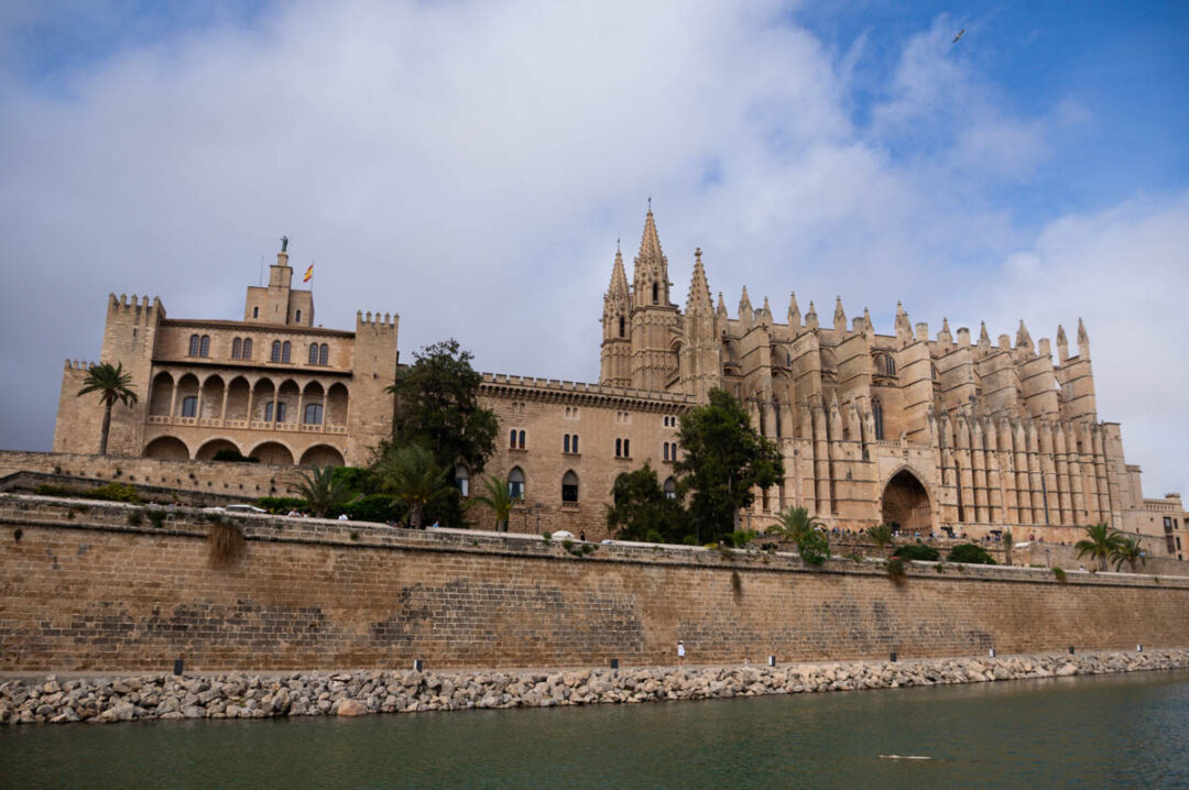 la cathédrale de Palma et le Palais royal de l'Almudaina